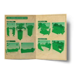 Warcrow: Assail Borderlands Scenery Pack - EN-WW20007-0050