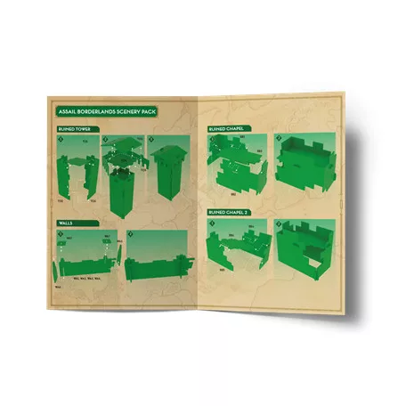 Warcrow: Assail Borderlands Scenery Pack - EN-WW20007-0050