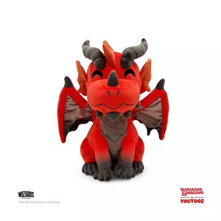 Youtooz: Dungeons & Dragons - Red Dragon Plush (9 Inch)-REDDRAGONPLUSH9IN