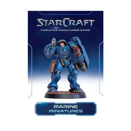 StarCraft® The Miniatures Game - Marine - Terran - Expansion Set - EN-SCMG0012