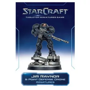 StarCraft® The Miniatures Game - Jim Raynor (Raynor's Raiders) - Terran - Hero Expansion Set - EN-SCMG0016