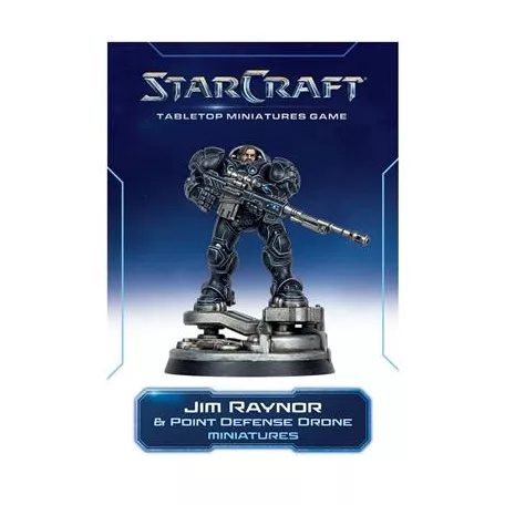 StarCraft® The Miniatures Game - Jim Raynor (Raynor's Raiders) - Terran - Hero Expansion Set - EN-SCMG0016