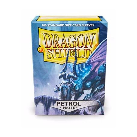 Dragon Shield Standard Sleeves - Matte Petrol (100 Sleeves)-AT-11020