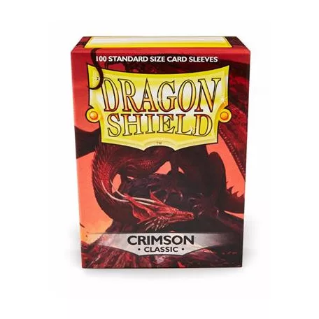Dragon Shield Standard Sleeves - Crimson (100 Sleeves)-AT-10021