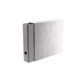 Dragon Shield Slipcase Binder Sanctuary - 4-Ring - White-AT-33603