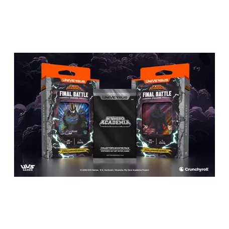 UniVersus: My Hero Academia - Challenger Series: Final Battle - Assorted Display - EN-UVSMHA09-AD