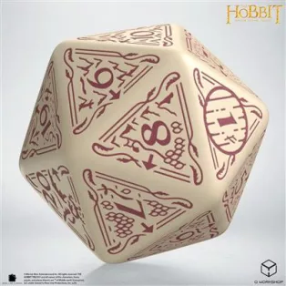 The Hobbit Spindown D20 - Terra TCG Jumbo Die-HOB/190166/20LEV09