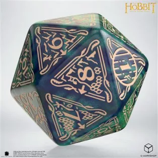 The Hobbit Spindown D20 - Tideborn TCG Jumbo Die-HOB/190166/20LEV08