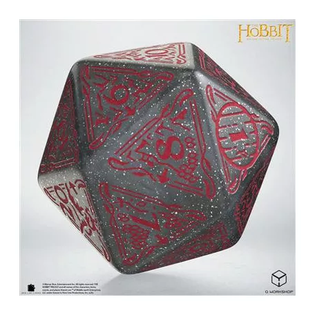 The Hobbit Spindown D20 - Lunaris TCG Jumbo Die-HOB/190166/20LEV07