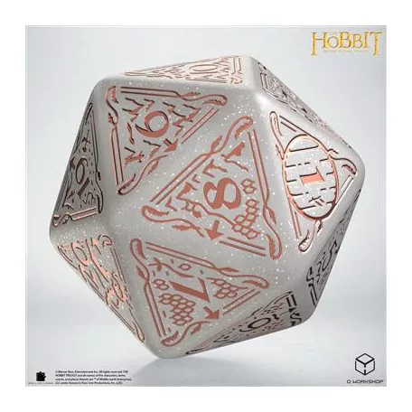 The Hobbit Spindown D20 - Radiant TCG Jumbo Die-HOB/190166/20LEV05