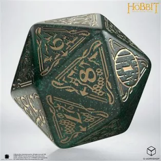 The Hobbit Spindown D20 - Verdant TCG Jumbo Die-HOB/190166/20LEV01