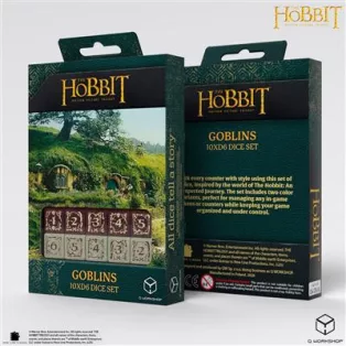 The Hobbit TCG 10x D6 - Goblins-HOB/190166/10XD6/GOB