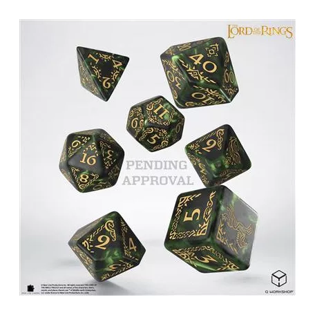 The Lord of the Rings: Rohan Dice Set-LOTR/190166/ROH/A