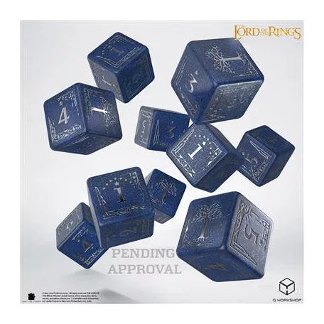 The Lord of the Rings: Gondor 10xD6 Dice Set-LOTR/190166/GON/B