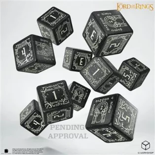The Lord of the Rings: Moria 10xD6 Dice Set-LOTR/190166/MOA/B