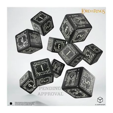 The Lord of the Rings: Moria 10xD6 Dice Set-LOTR/190166/MOA/B