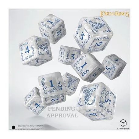 The Lord of the Rings: Rivendell 10xD6 Dice Set - Stone-LOTR/190166/RIV/B1
