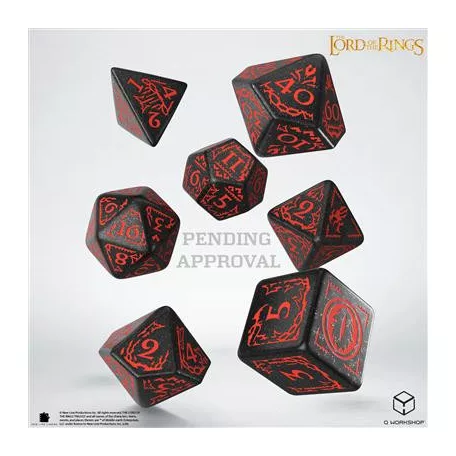 The Lord of the Rings: Mordor Dice Set-LOTR/190166/MOR/A