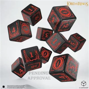 The Lord of the Rings: Mordor 10xD6 Dice Set-LOTR/190166/MOR/B