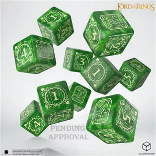 The Lord of the Rings: Shire 10xD6 Dice Set-LOTR/190166/SHI/B