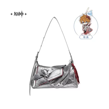 Genshin Impact- Crossbody Ita Bag- Tartaglia Impression Series - 31x19x11cm-