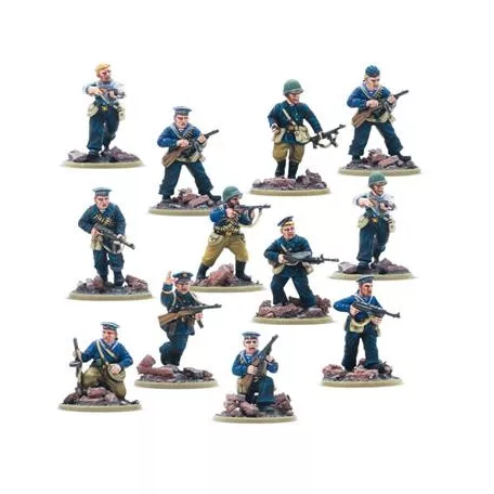 Bolt Action Soviet Naval Brigade Veteran Squad-403214008