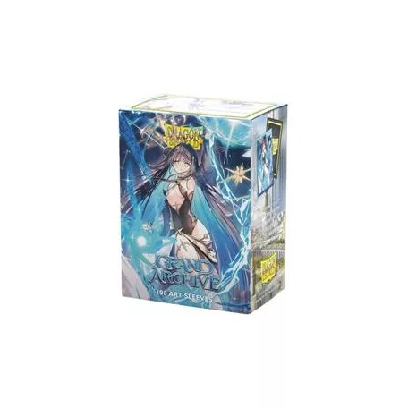 Dragon Shield Grand Archive License Standard Sleeves - Raziel, Archangel of Libra (100 Sleeves)-AT-16182