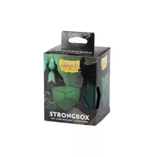 Dragon Shield Strongbox Box - Clear Green-AT-19006