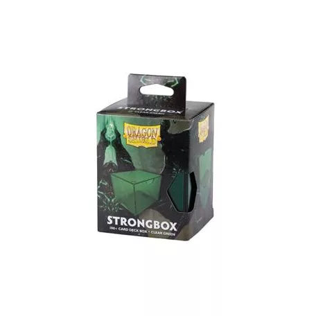 Dragon Shield Strongbox Box - Clear Green-AT-19006