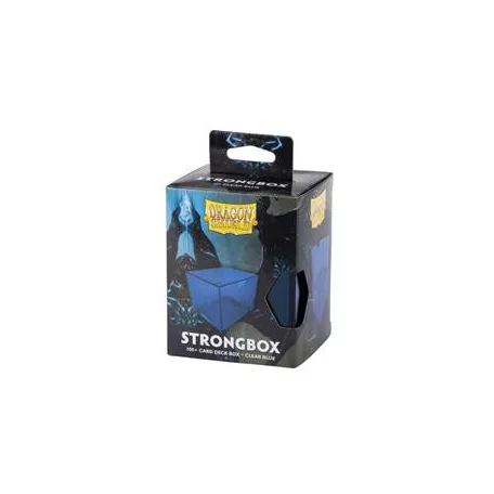 Dragon Shield Strongbox Box - Clear Blue-AT-19005