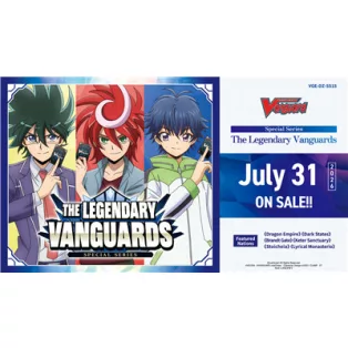 Cardfight!! Vanguard - The Legendary Vanguards Booster Display (10 Packs) - EN-VGE-DZ-SS15
