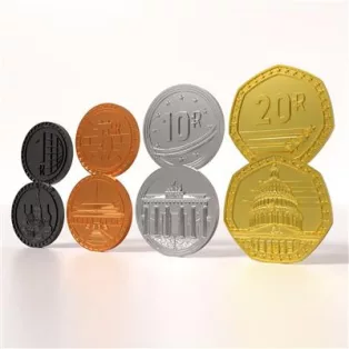 World Order: 85 Metal Coins-HPG_WO_MC