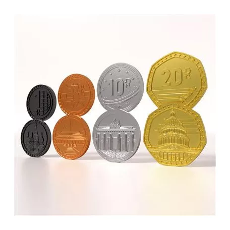 World Order: 85 Metal Coins-HPG_WO_MC