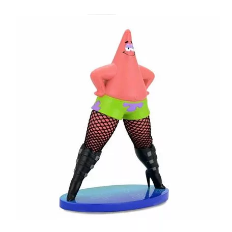 Spongebob Squarepants Goofy Goober Rock Patrick Star In Fishnets 6 In Resin Art Figure-KR19473-01