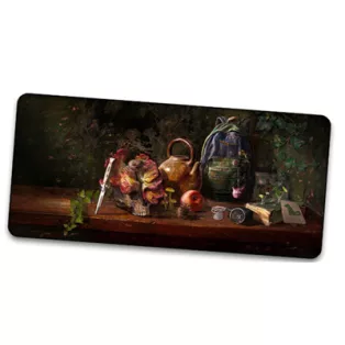 Kraken Wargames - Gamer Mousepad 90x40 cm - Postapocalyptic Stilllife-AF-GMP-457