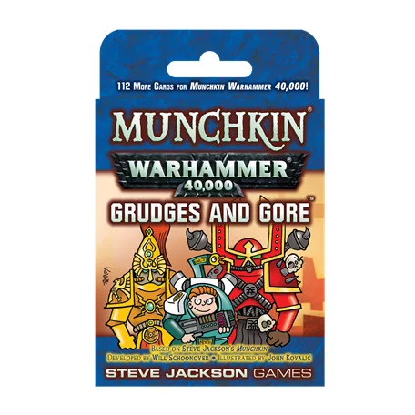 Munchkin Warhammer 40,000: Grudges and Gore - EN-SJG4493