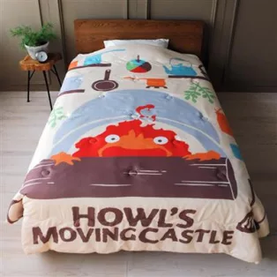 Howl's Moving Castle - Natsu Comforter Cook with Calcifer-MARU-93836