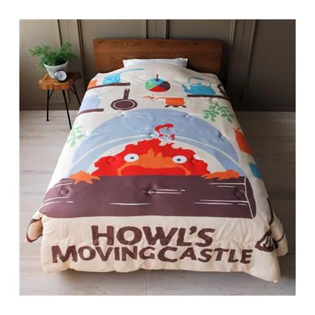 Howl's Moving Castle - Natsu Comforter Cook with Calcifer-MARU-93836