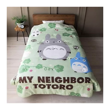 My Neighbor Totoro - Natsu Comforter Totoro Green Leaf-MARU-93834
