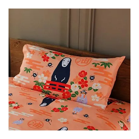 Spirited Away - Natsu Cushion Cover No Face & Flowers-MARU-93829
