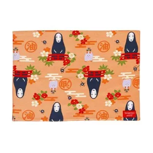 Spirited Away - Natsu Lunch Mat No Face & Flowers-MARU-93820