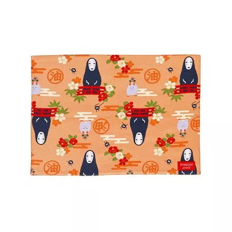Spirited Away - Natsu Lunch Mat No Face & Flowers-MARU-93820