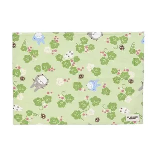 My Neighbor Totoro - Natsu Lunch Mat Totoro Green Leaf-MARU-93817
