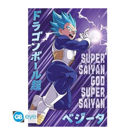 DRAGON BALL SUPER - Poster Maxi 91.5x61 FSC MIX - Vegeta-GBYDCOA036