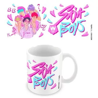 K-POP DEMON HUNTERS (SAJA BOYS) WHITE MUG-MG2510651C