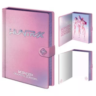 K-POP DEMON HUNTERS (IRRIDESCENT) PREMIUM NOTEBOOK WITH CLASP-SR2510689