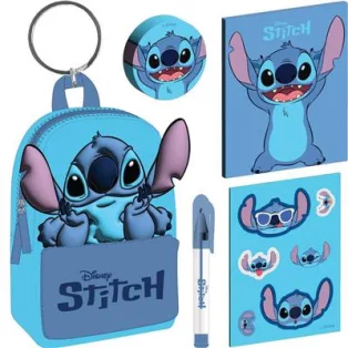STITCH (CORE BLUE) MINI FILLED BACKPACK KEYCHAIN-SR2500423