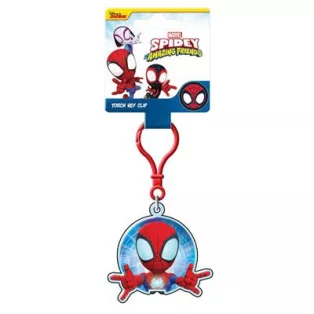 SPIDER-MAN (SPIDEY GLOW WEBS) TORCH KEY CLIP-TK2500107