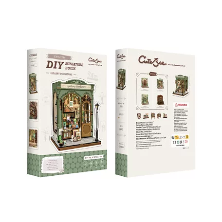 CuteBee - Miniature House - Gallery Bookstore-SAK18120