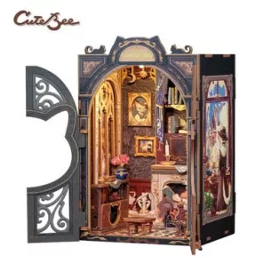 CuteBee - Book Nook - Count Cat's Study-SAK18038